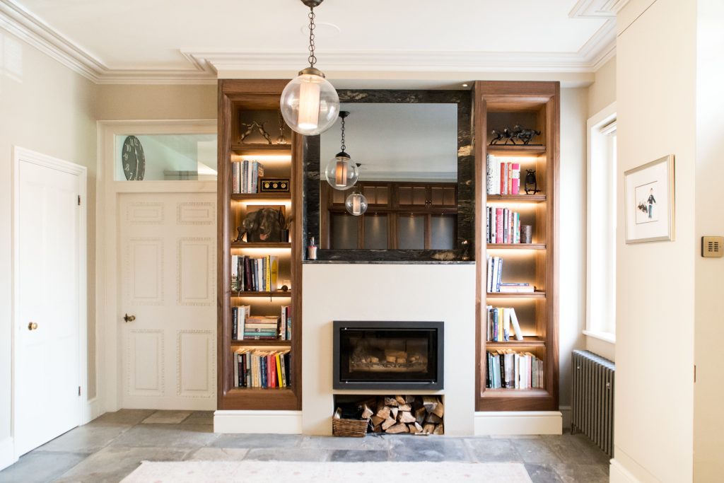 Black Walnut Bookcases