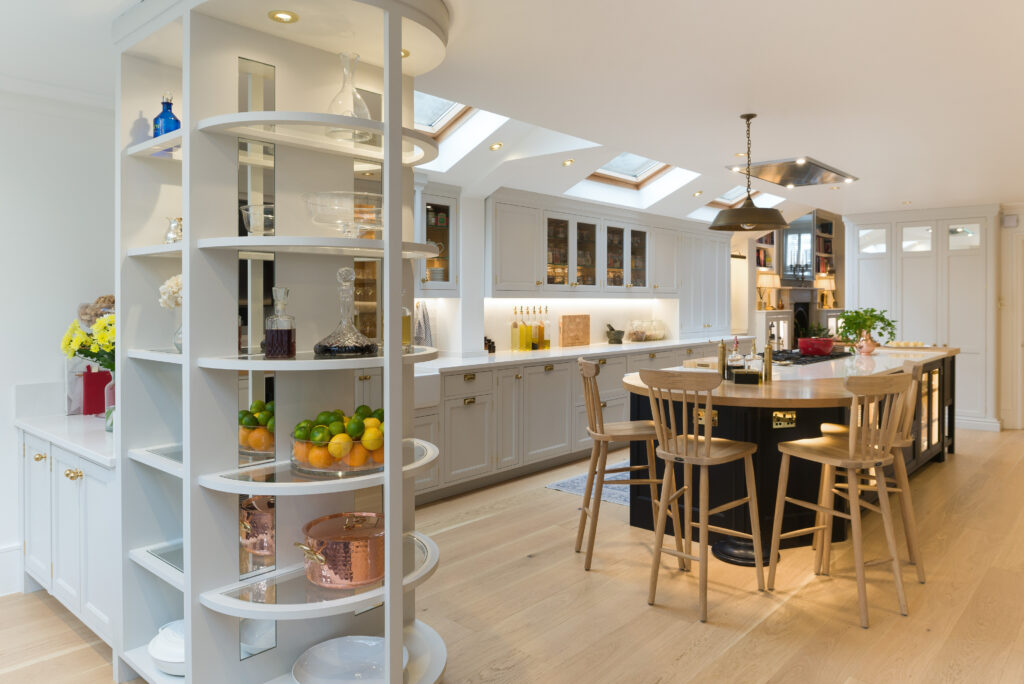Open shelving unit