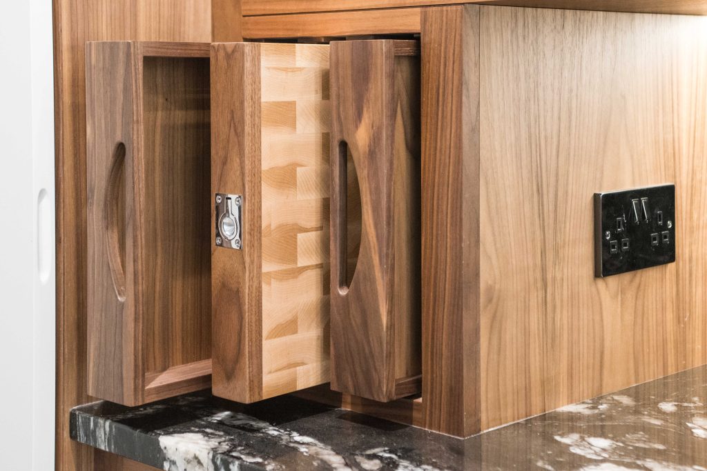 Black Walnut butler's trays and chopping block